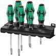 Набор отверток WERA KRAFTFORM PLUS 334 SK/6 RACK, 05007680001