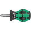 Отвёртка крестовая для карбюраторов WERA, 355 PZ Stubby, PZ3×54мм, 05008855001