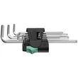 Набір Г-подібних ключів, метричних, хромованих, Wera 950 PKL/7B SM Magnet 05022101001