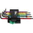 Набор Г-образных ключей WERA, 967/9 TX BO Multicolour 1 BlackLaser 05024335001
