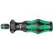 Ручка-держатель WERA 826 T Kraftform Turbo с быстрозажимным патроном Rapidaptor, 1/4×146мм, 05057480001