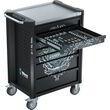 Инструментальная тележка из нержавеющей стали WERA 9705 Tool Rebel roller cabinet Stainless 1, 177 шт. 05150135001
