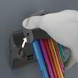 Набор Г-образных ключей WERA 950/9 Hex-Plus Multicolour 3, пластиковый держатель, 05133165001. Фото-10