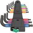Набір Г-подібних ключів, метричних, BlackLaser950 / 9 Hex-Plus Multicolour 2, 05133164001. Фото-2