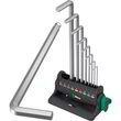 Набор Г-образных ключей WERA 950/9 Hex-Plus 8, хромированный, пластиковый держатель, 05022102001. Фото-3