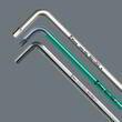 Набор Г-образных ключей WERA, 3950/9 Hex-Plus Stainless 1, метрических, нержавеющая сталь, 05022720001. Фото-7