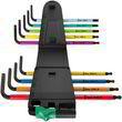 Набор Г-образных ключей WERA, 967/9 TX BO Multicolour 1 BlackLaser 05024335001. Фото-2