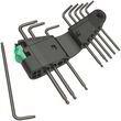 Набір Г-подібних ключів, Wera 967 PKL/9 TORX®, BlackLaser 05024242001. Фото-3