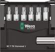 Набор бит Wera Bit-Check 7 TX Universal 1, 05056294001. Фото-2
