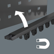 Набір викруток з магнітним тримачем WERA 9650 Magnetic rail Kraftform, 05051012001. Фото-5