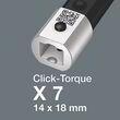 Динамометрический ключ для сменных инструментов Wera Click-Torque X 7, 05075657001. Фото-4