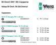 Набір біт WERA Bit-Check 6 SHK 1 SB, для сантехніка, 05073631001. Фото-6