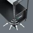 Инструментальная тележка из нержавеющей стали WERA 9702 Tool Rebel roller cabinet Stainless XXL 2, 202 шт. 05150132001. Фото-11