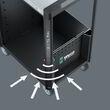 Инструментальная тележка из нержавеющей стали WERA 9706 Tool Rebel roller cabinet Stainless 2, 191 шт. 05150136001. Фото-12